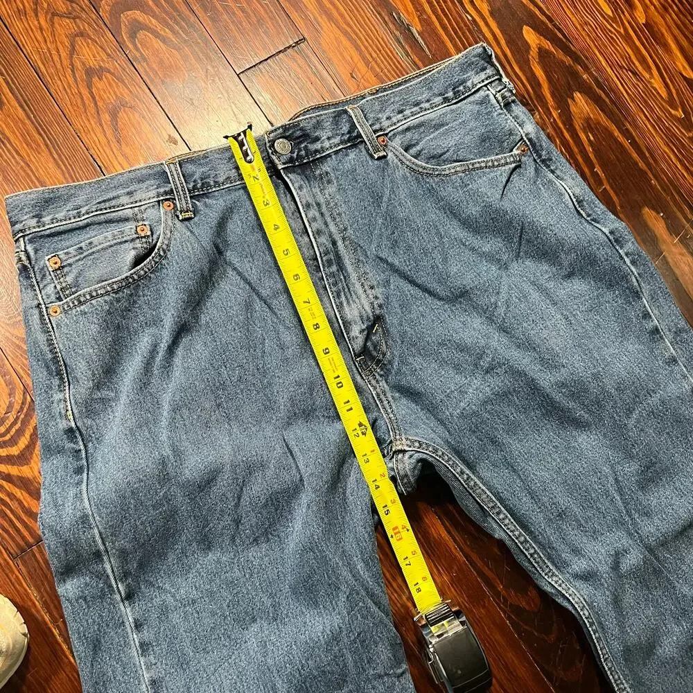 Levi's 42x30 Y2K 505 Jeans Blue Straight